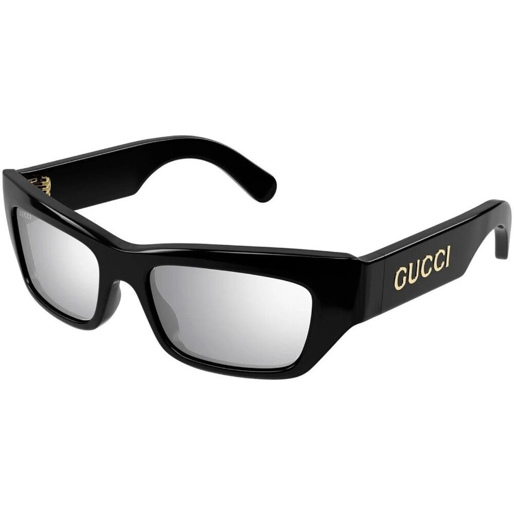 NEW GUCCI SUNGLASSES BLACK MEN EYEWEAR GUCCI GG1296S 002